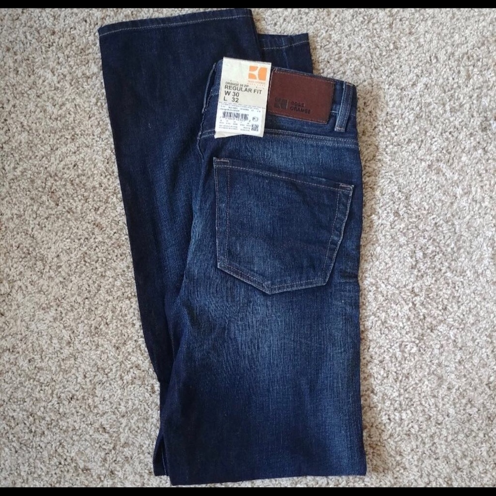 Hugo Boss orange regular fit jeans 30x32